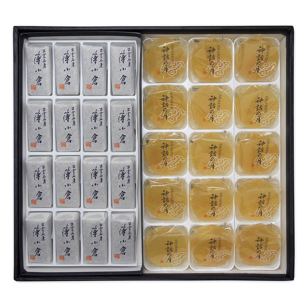 JU米子高島屋（島根県）<br>桂月堂 / 銘菓百選 薄小倉・神話の月セット