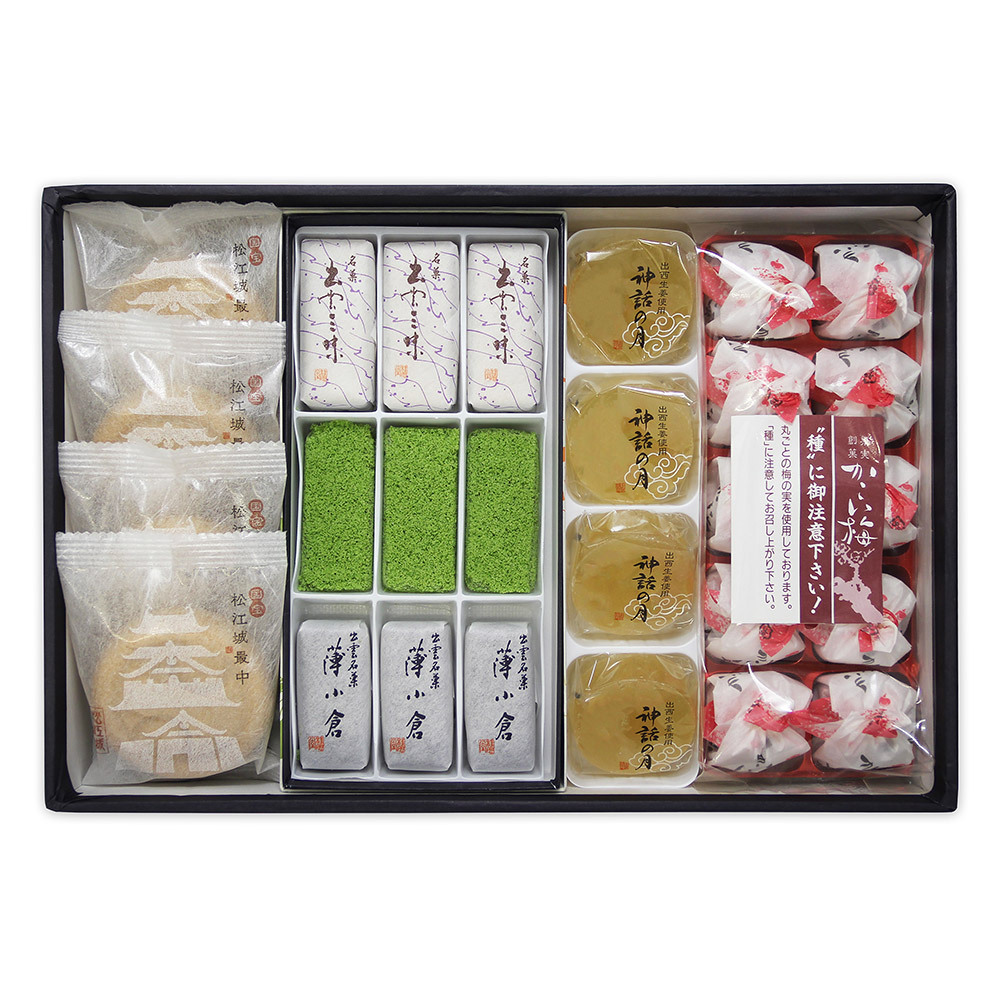 JU米子高島屋（島根県）<br>桂月堂 / 銘菓百選 秀菓撰　月城（つきしろ）