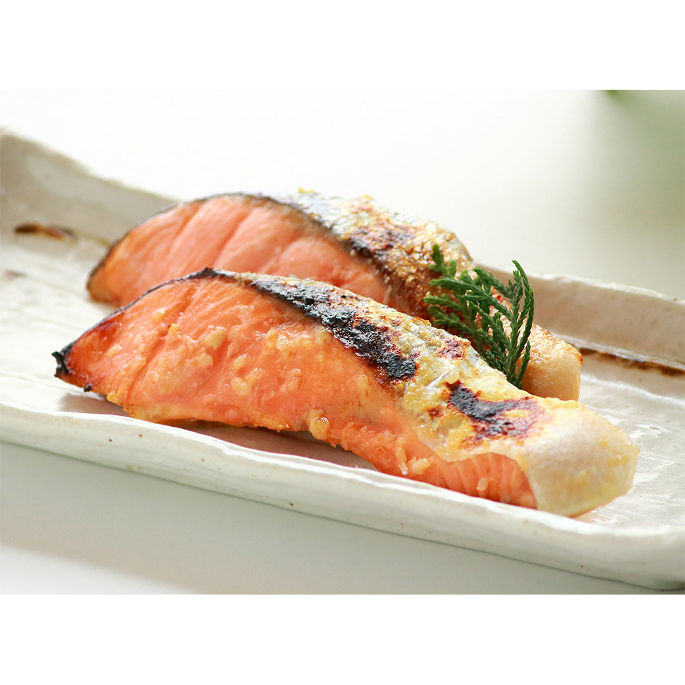 JU米子高島屋（鳥取県）<br>【冷凍便】山陰大松 氷温熟成　2種の味わい境港サーモン詰合せ