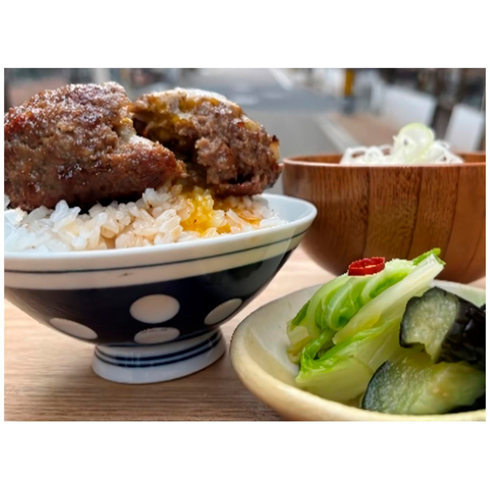 JU米子高島屋（鳥取県）<br>【冷凍便】銀の米 とっとり牛のハンバーグ和風＆デミ6個入り