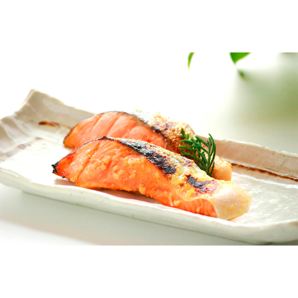 JU米子高島屋（鳥取県）<br>【冷凍便】山陰大松 氷温熟成2種の味わい境港サーモン詰合せ